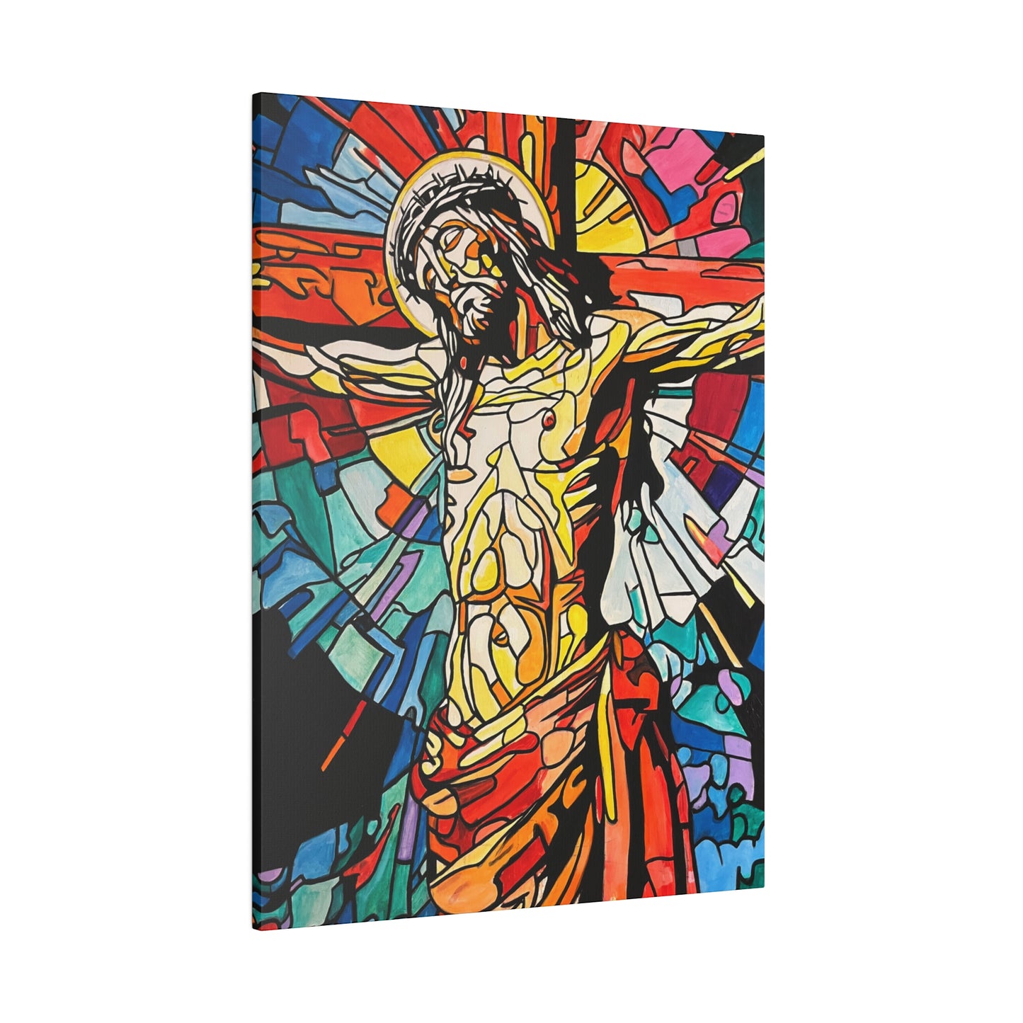 Jesus Christ Painting Canvas Print