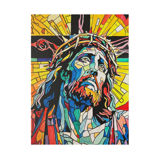 Jesus Painting Canvas Print