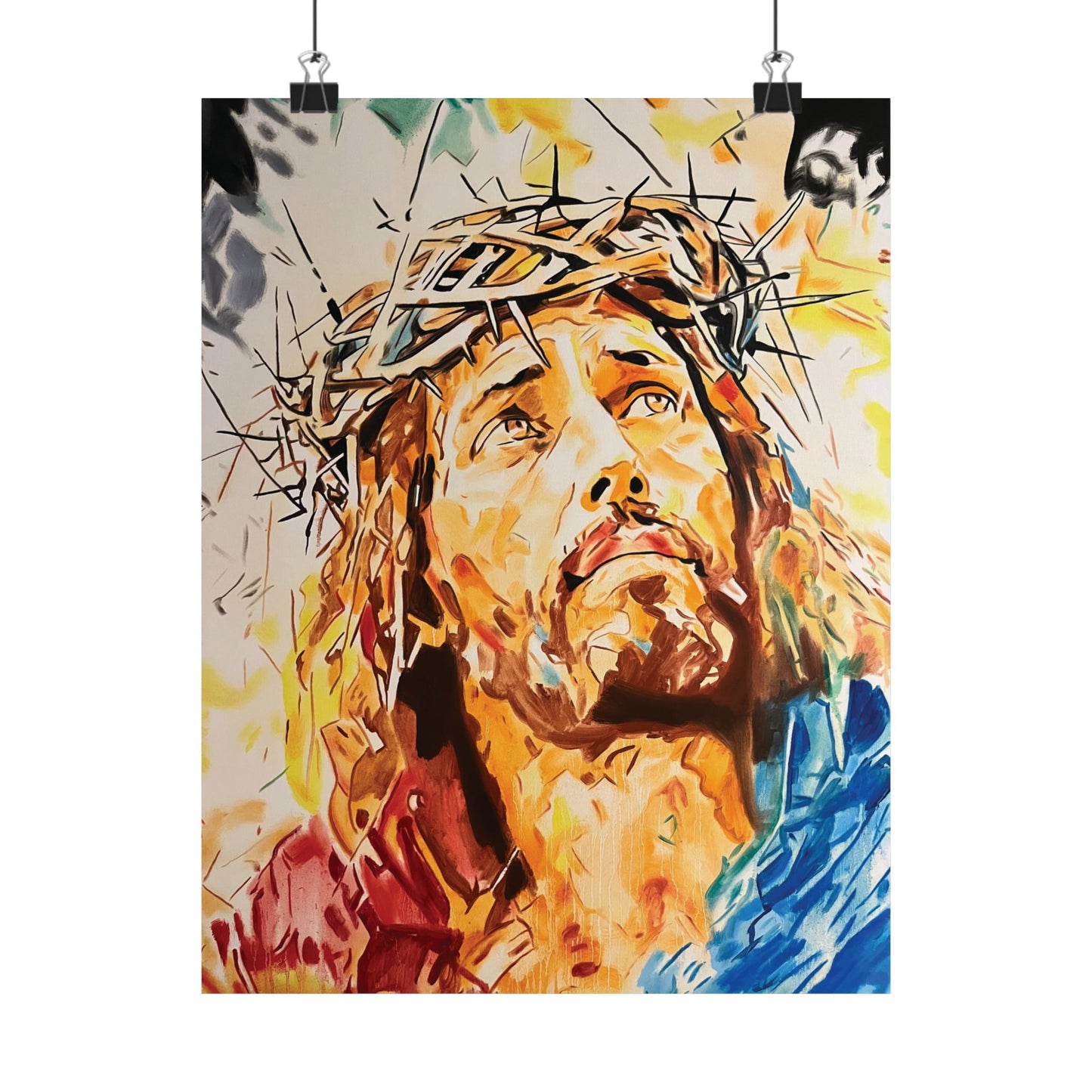 Jesus Painting Poster