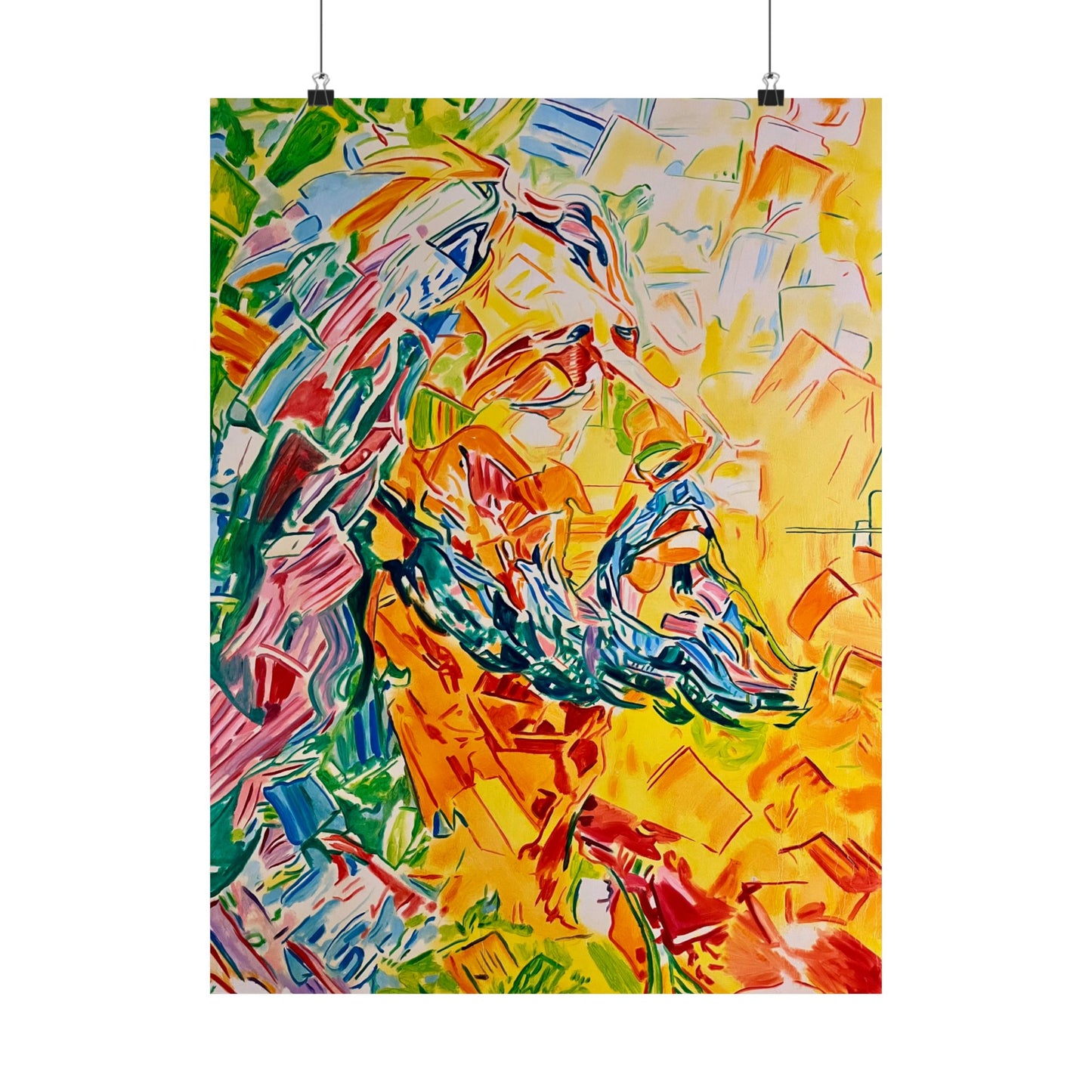 Jesus Christ Painting Poster