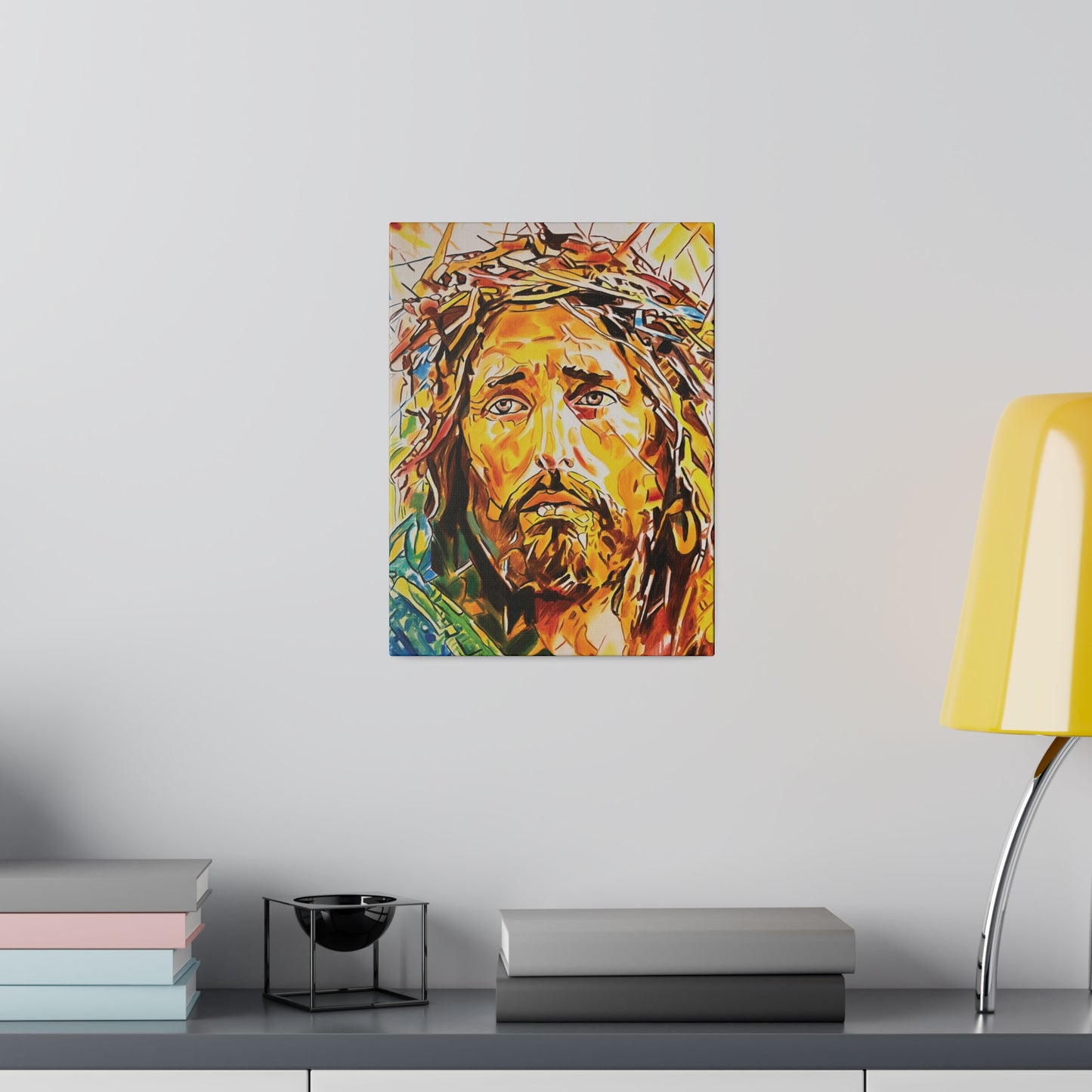 Jesus Christ Painting Canvas Print