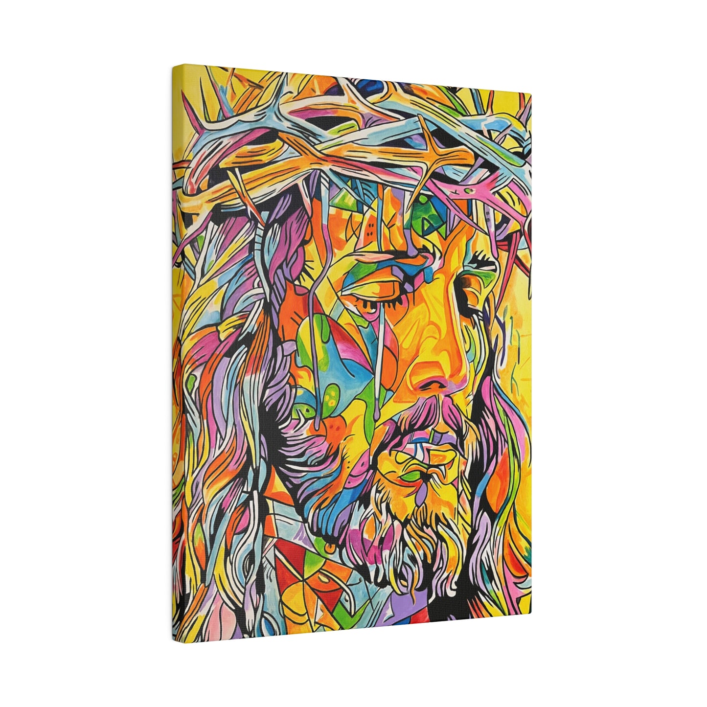 Jesus Christ Painting Canvas Print