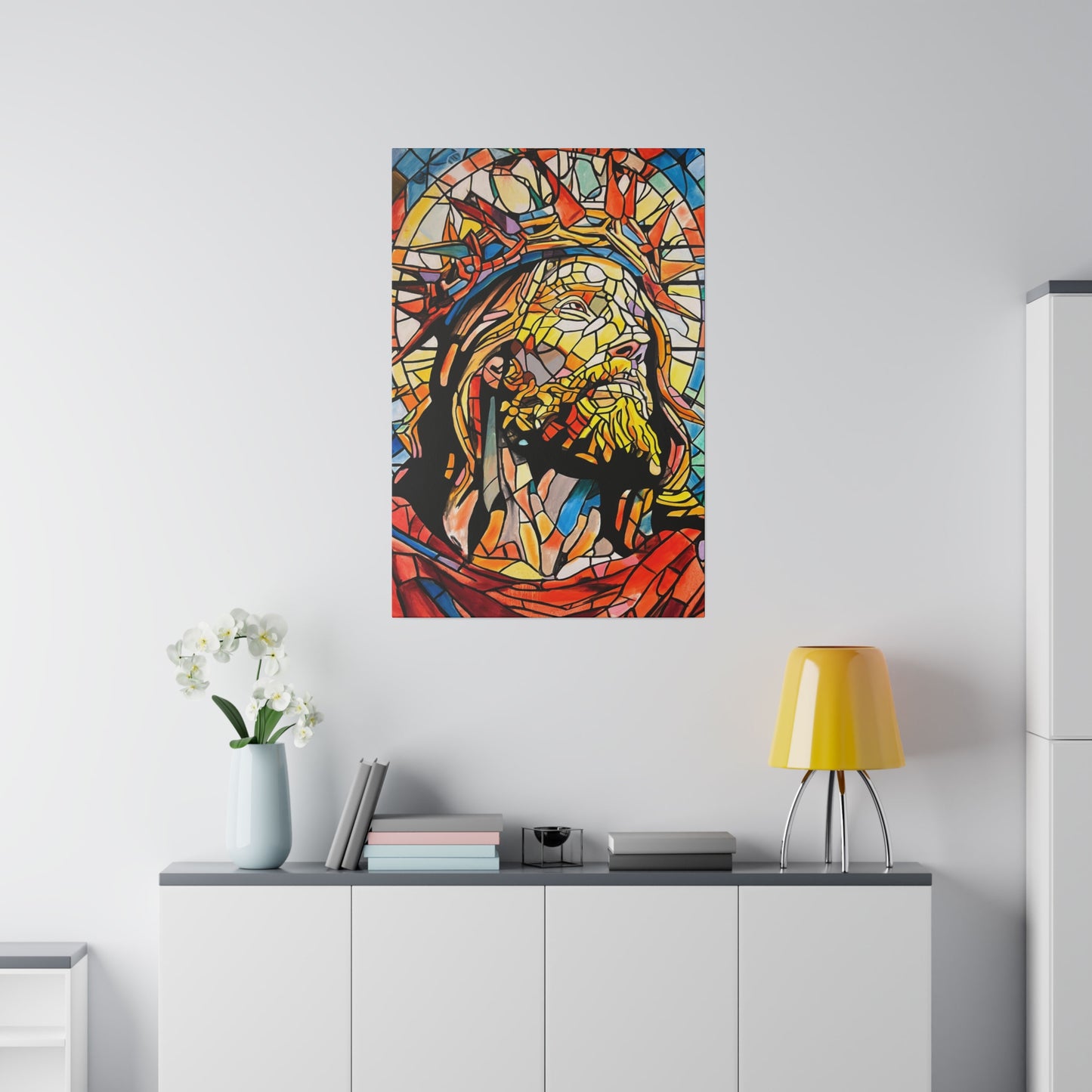 Jesus Christ Painting Canvas Print