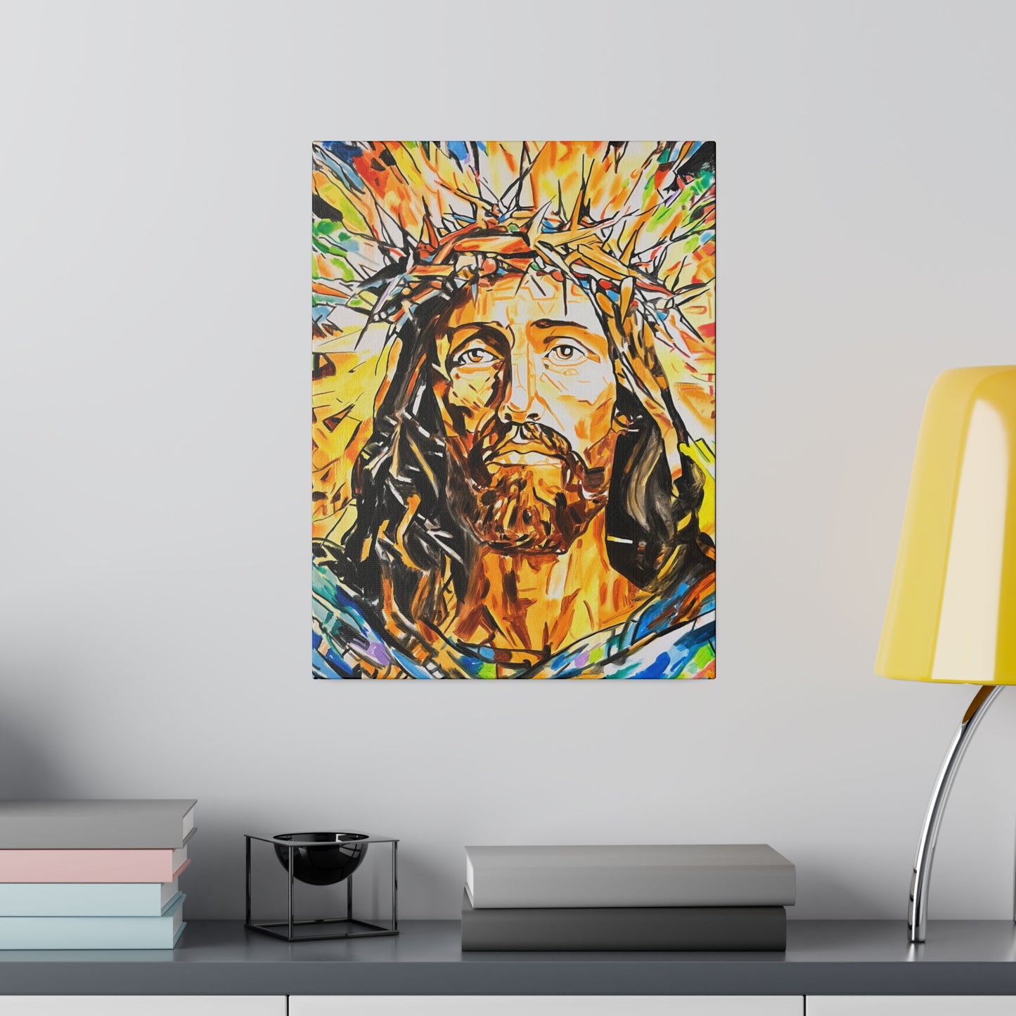 Jesus Christ Painting Canvas Print