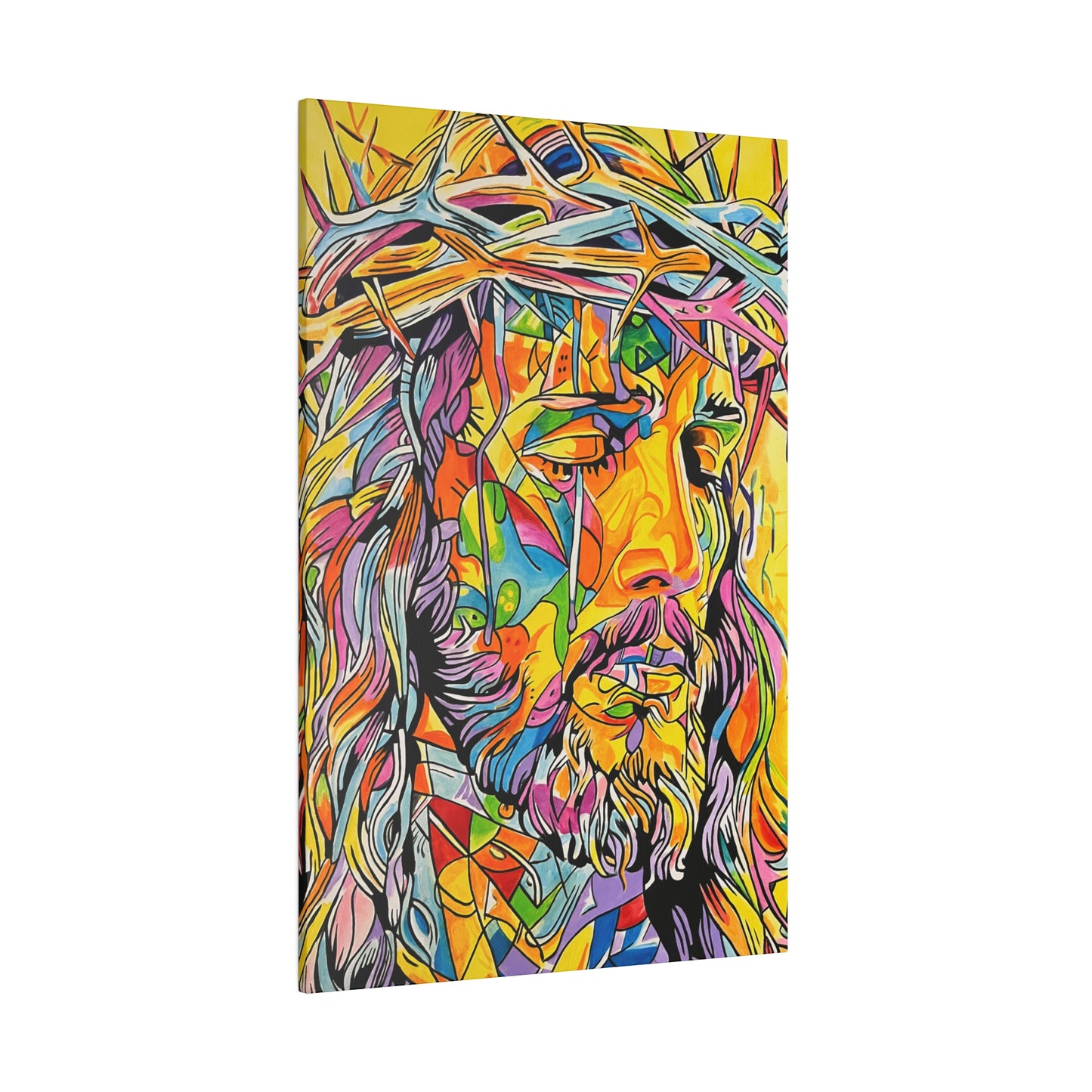 Jesus Christ Painting Canvas Print