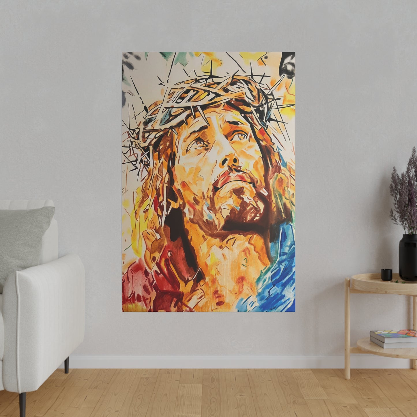 Jesus Christ Painting Canvas Print