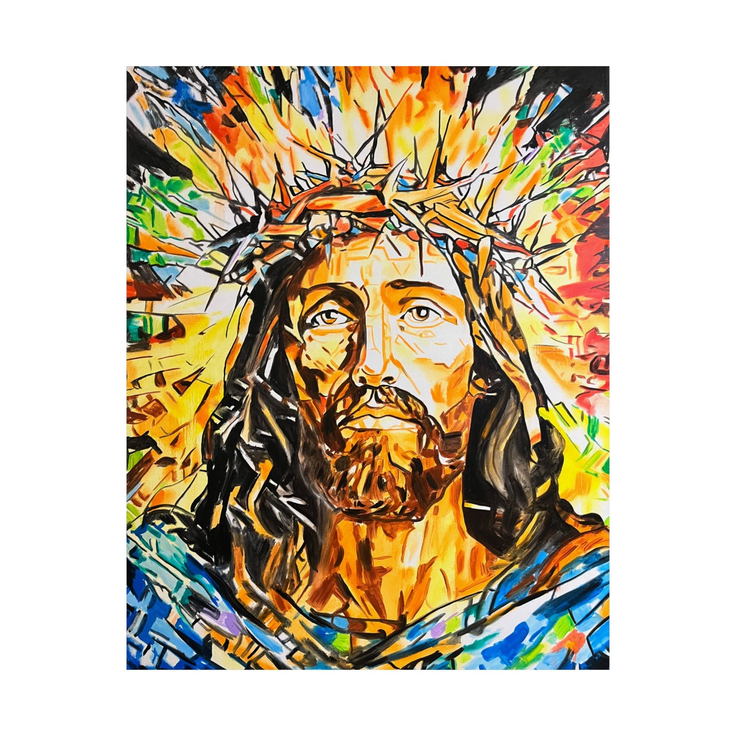 Jesus Christ Painting Poster