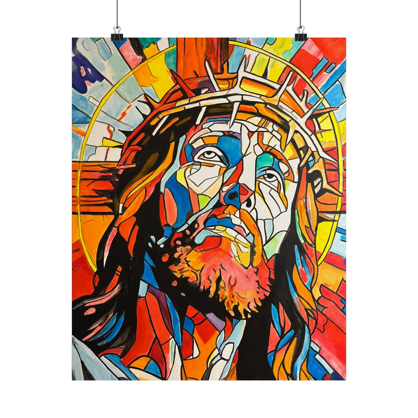 Jesus Christ Painting Poster