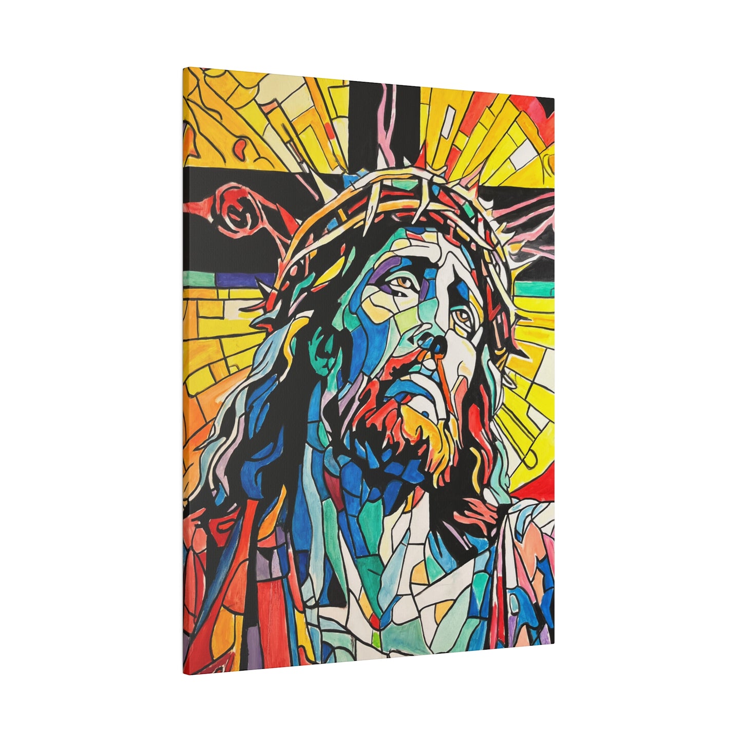 Jesus Painting Canvas Print