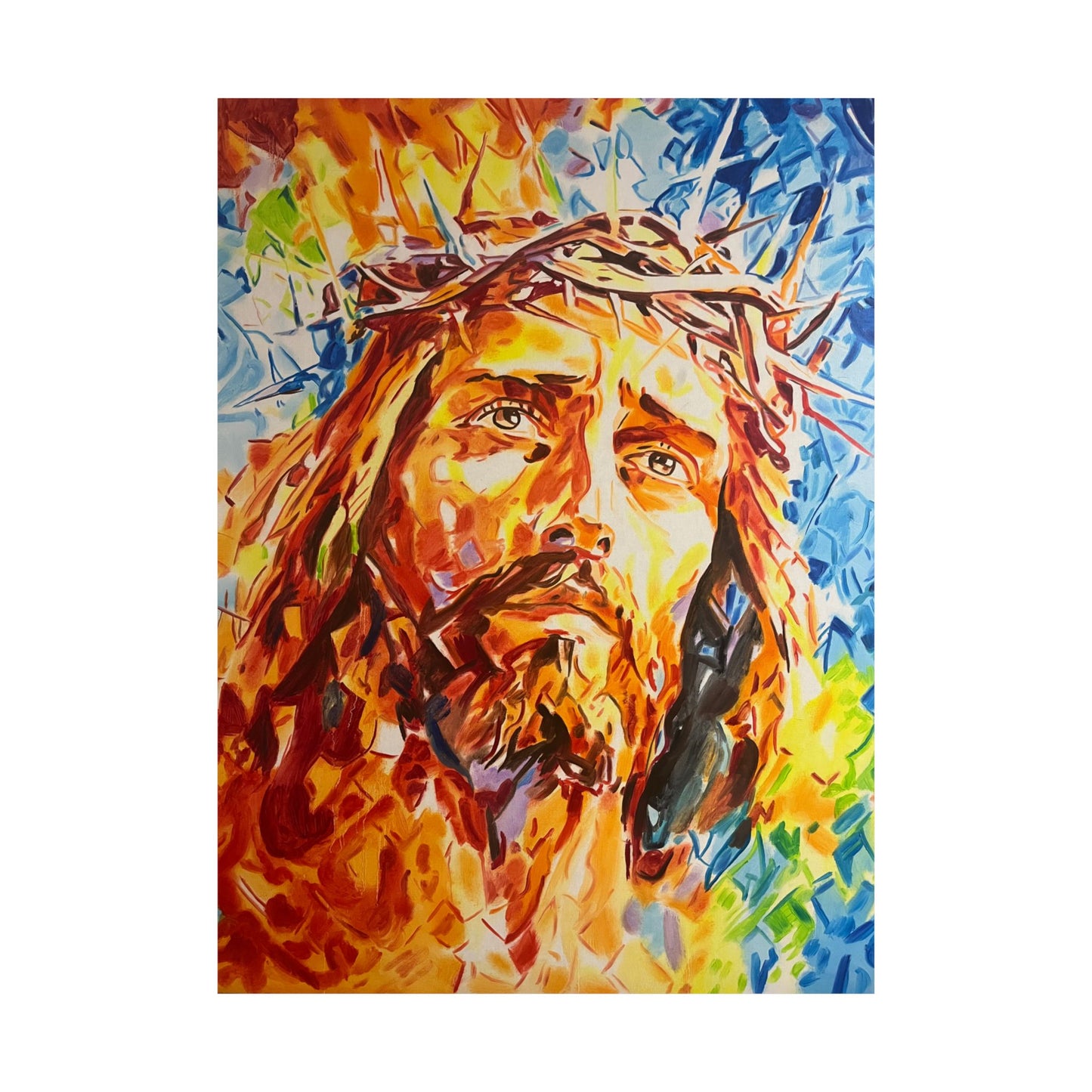 Jesus Christ Painting Poster