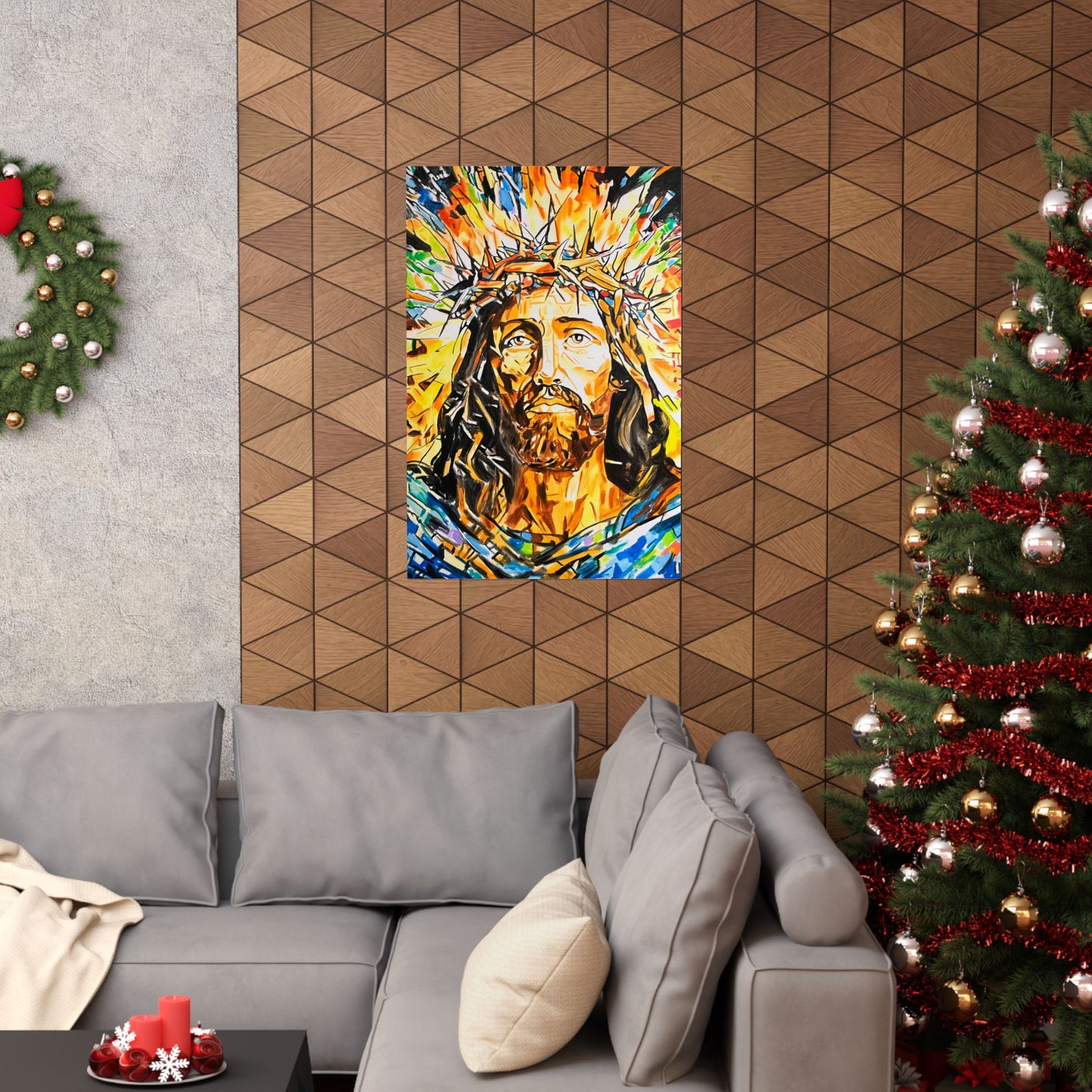 Jesus Christ Painting Poster