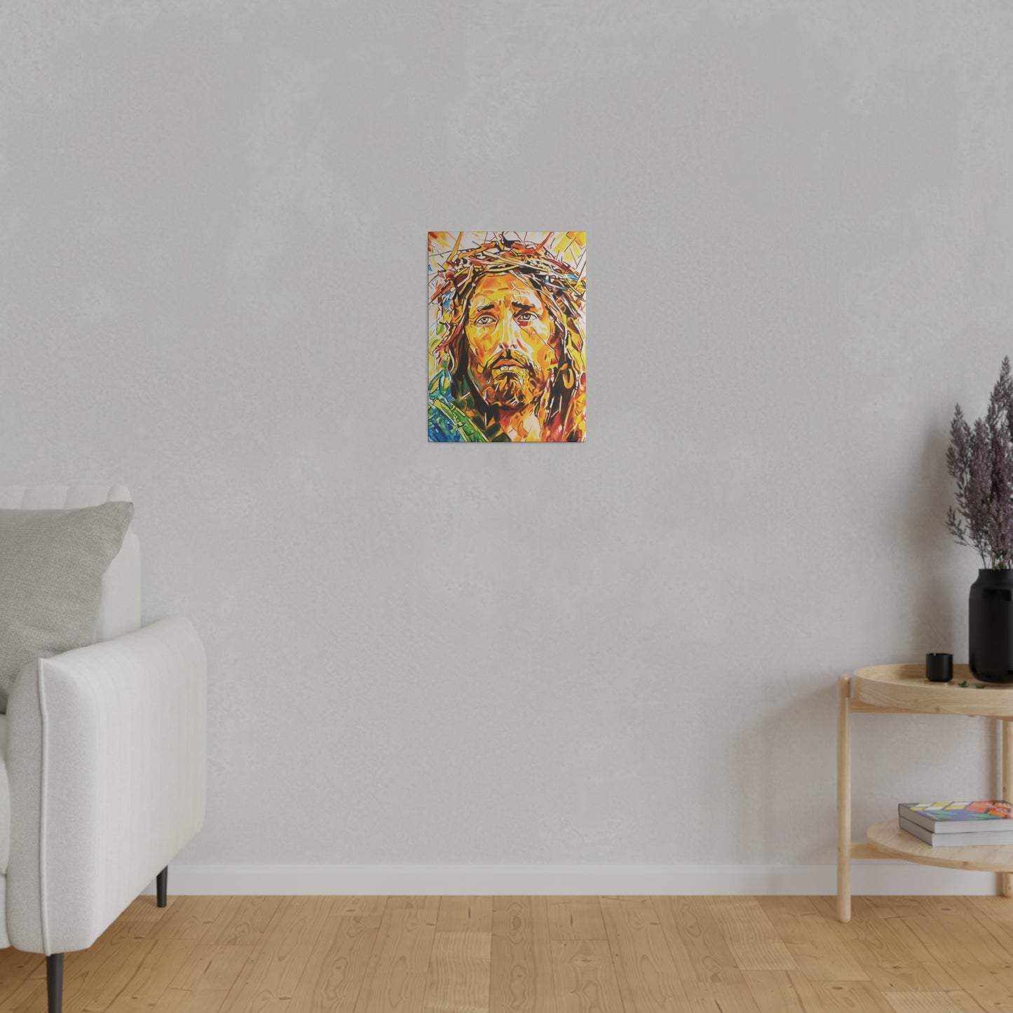 Jesus Christ Painting Canvas Print