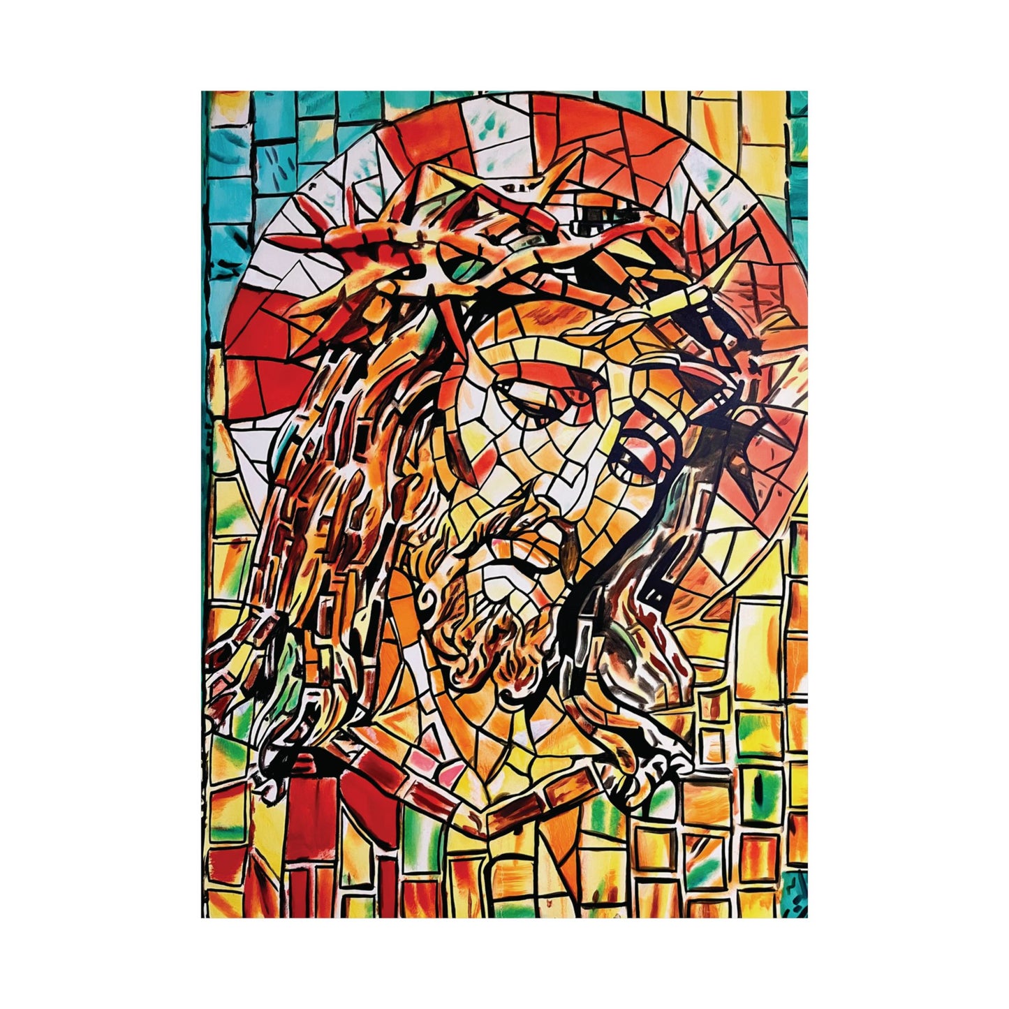 Jesus Painting Poster