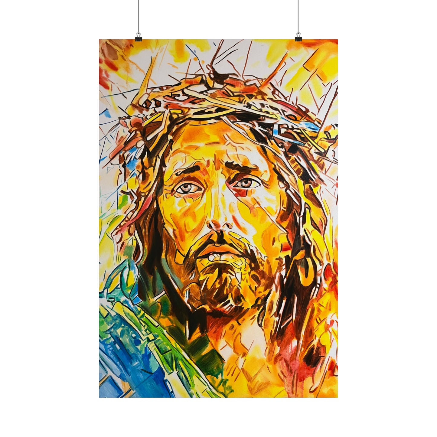 Jesus Christ Painting Poster