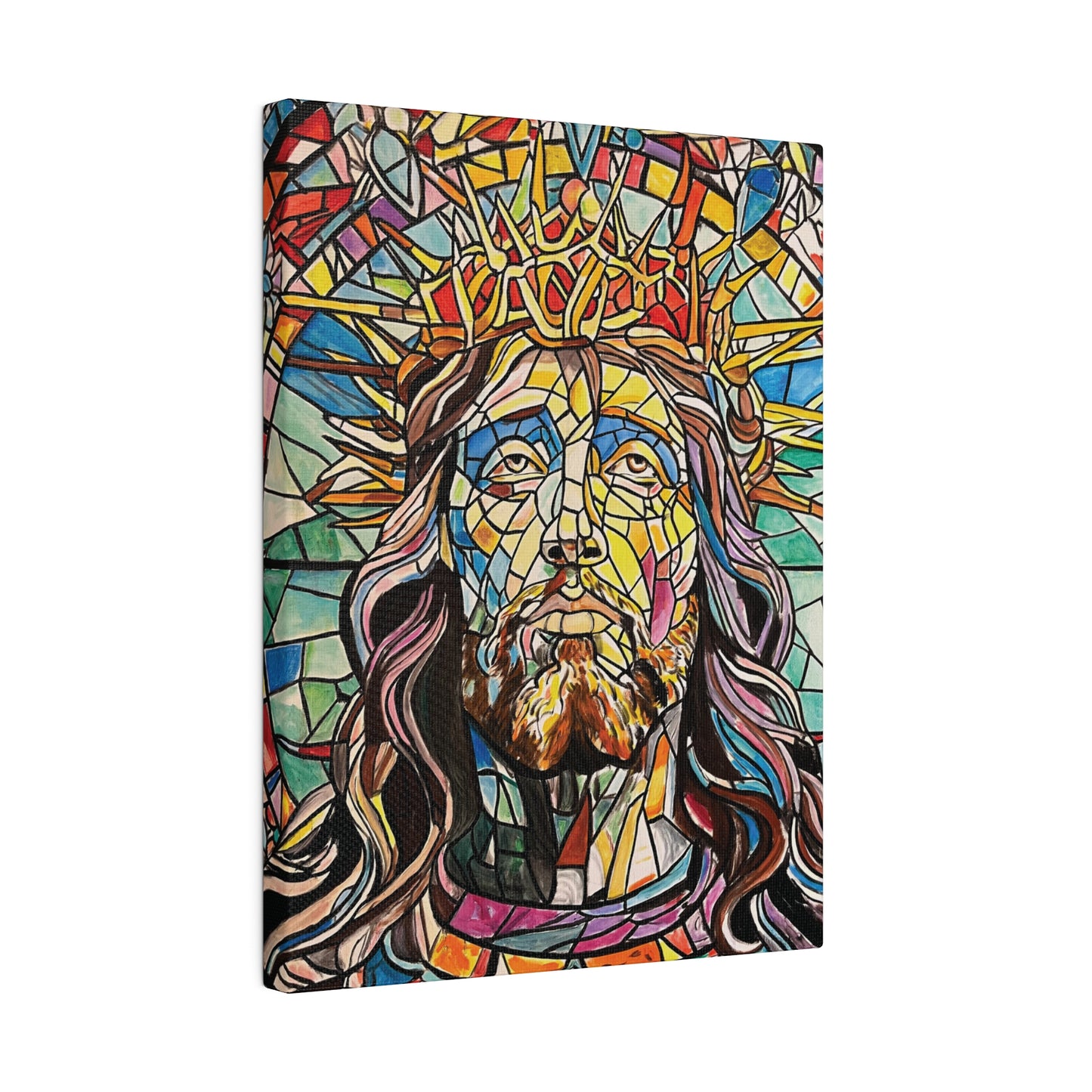 Jesus Painting Canvas Print