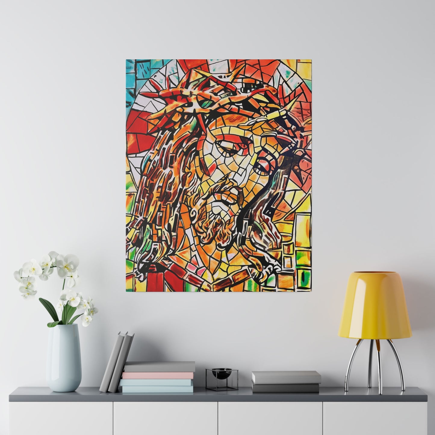 Jesus Christ Painting Canvas Print