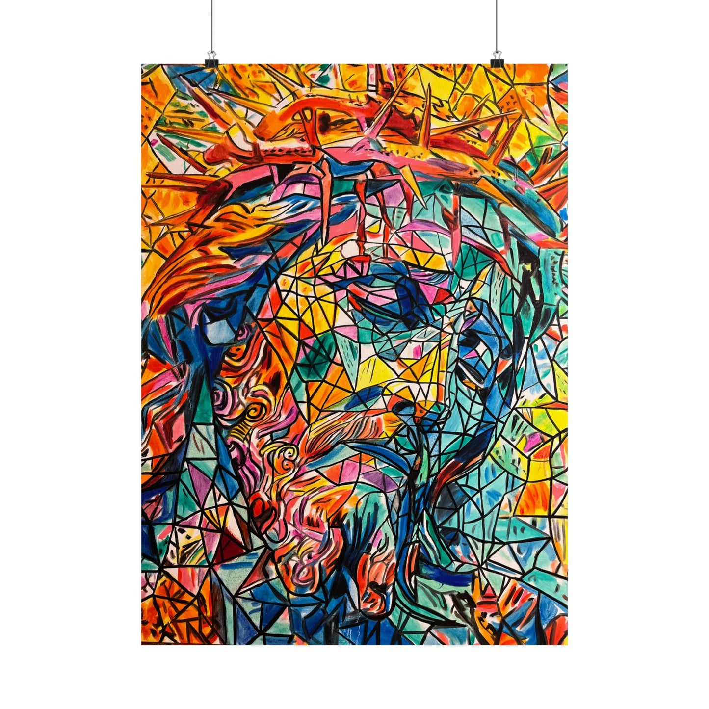 Jesus Painting Poster