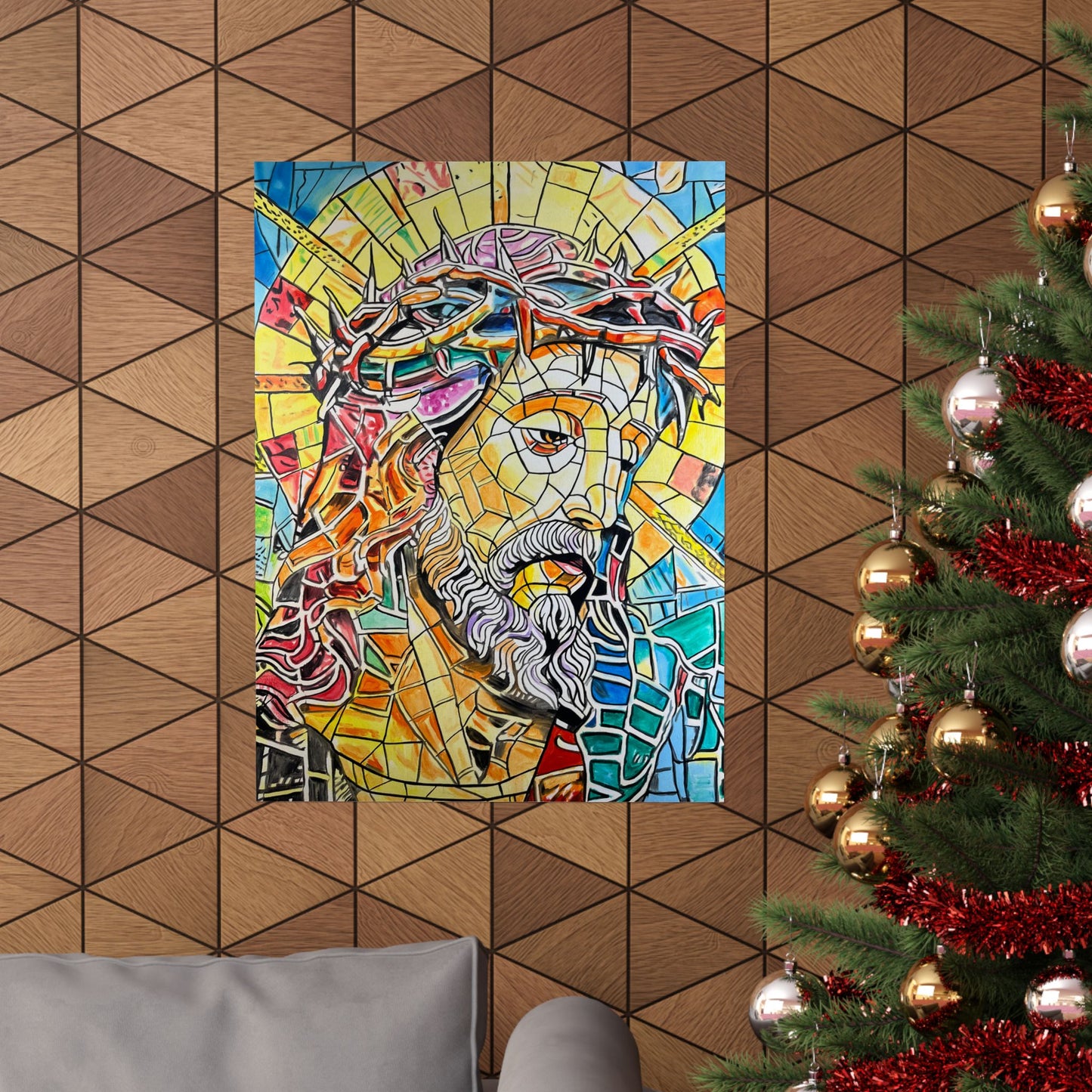 Jesus Christ Painting Poster