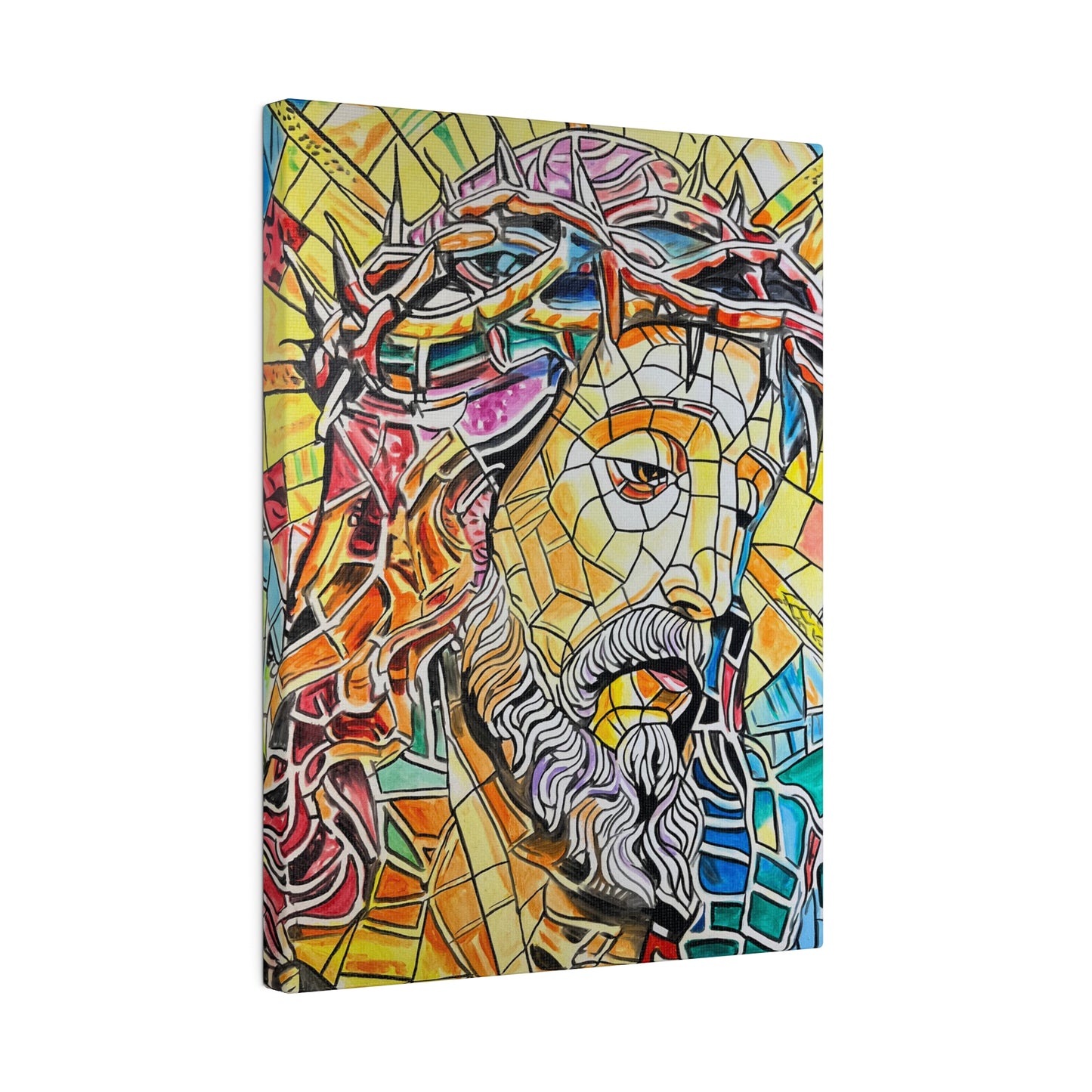 Jesus Christ Painting Canvas Print