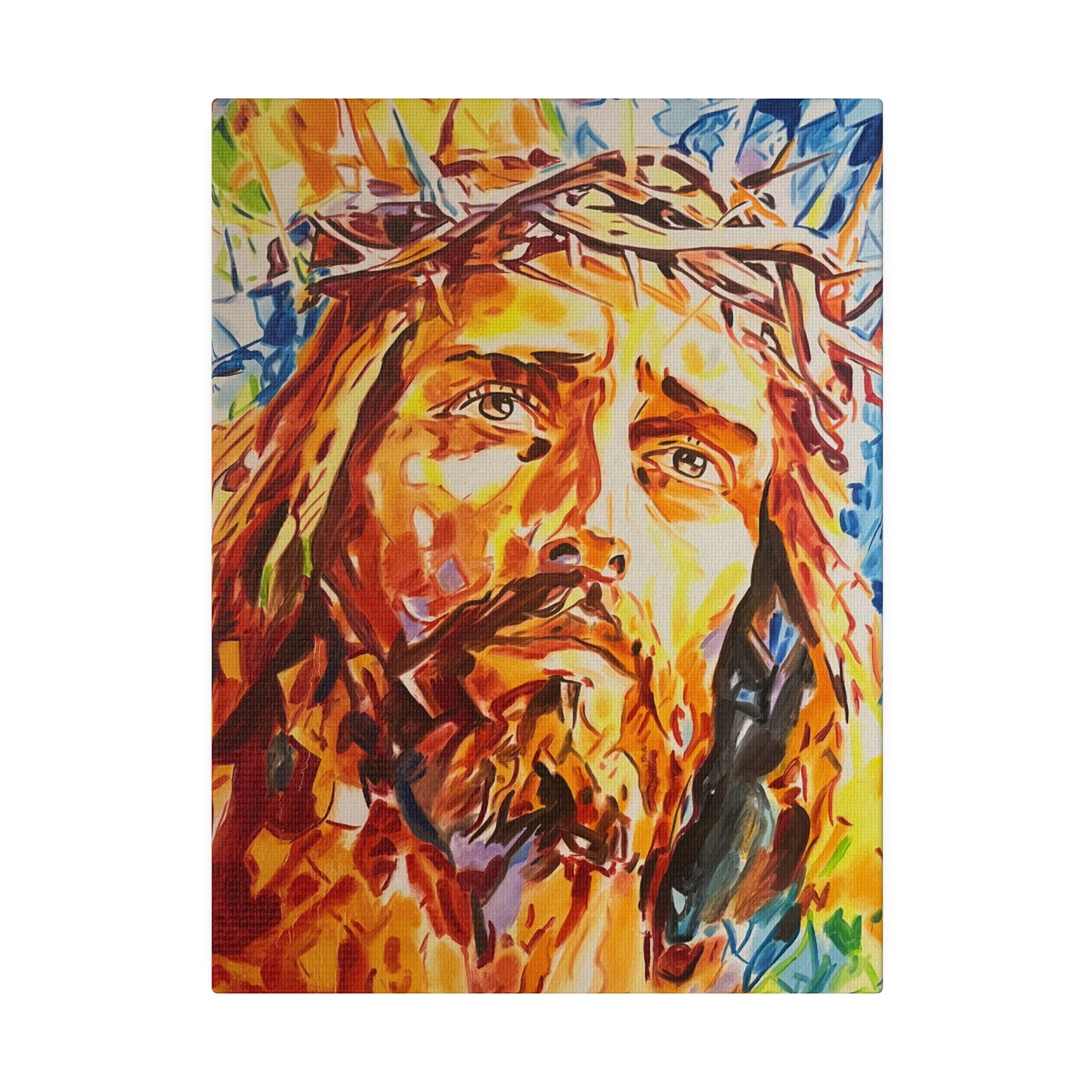 Jesus Christ Painting Canvas Print