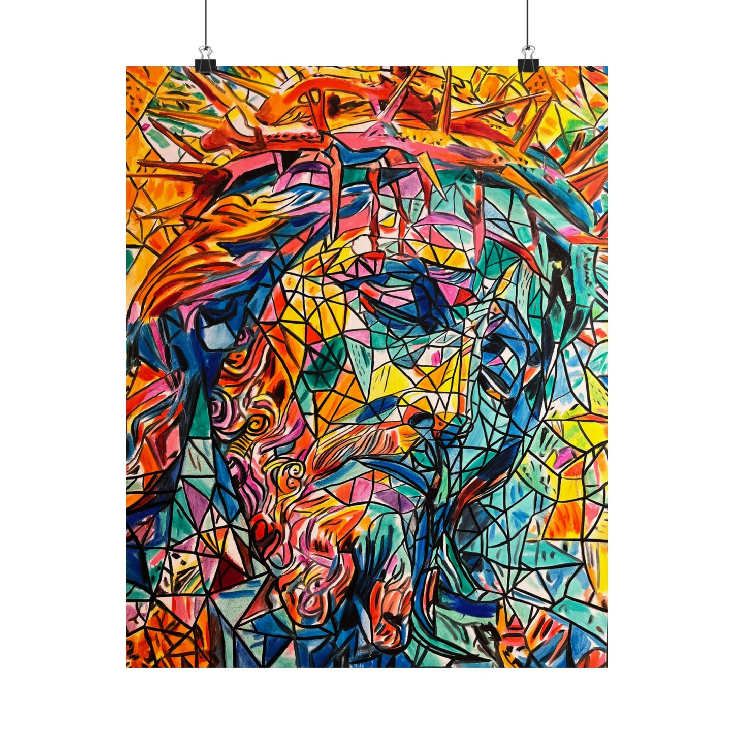 Jesus Painting Poster