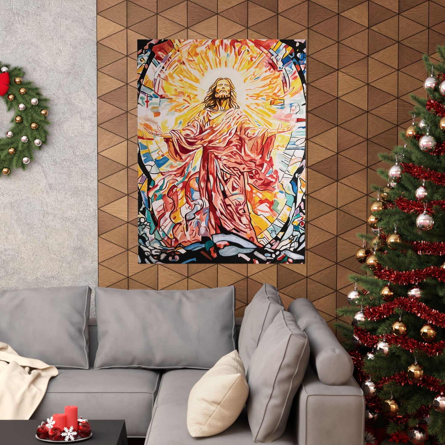 Jesus Painting Poster