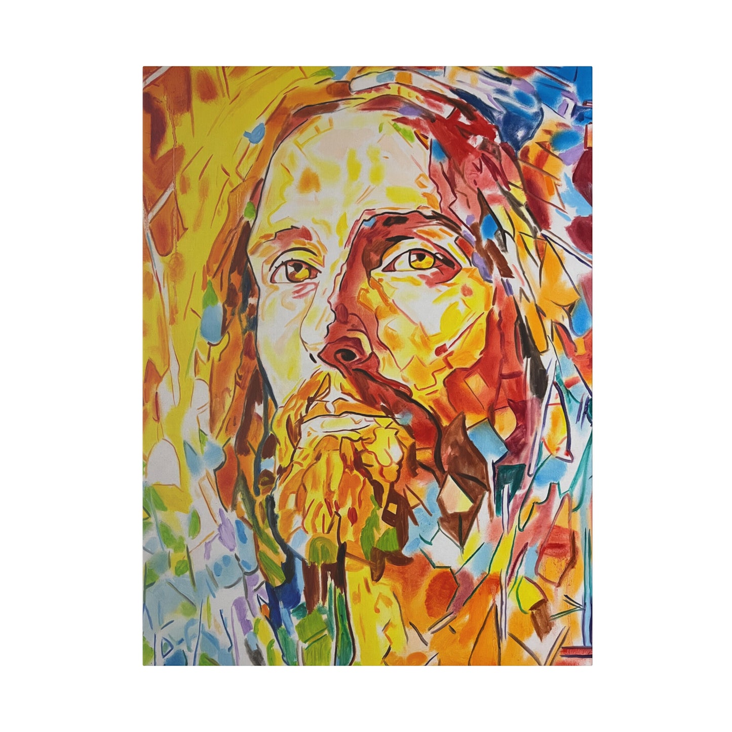 Jesus Christ Painting Canvas Print