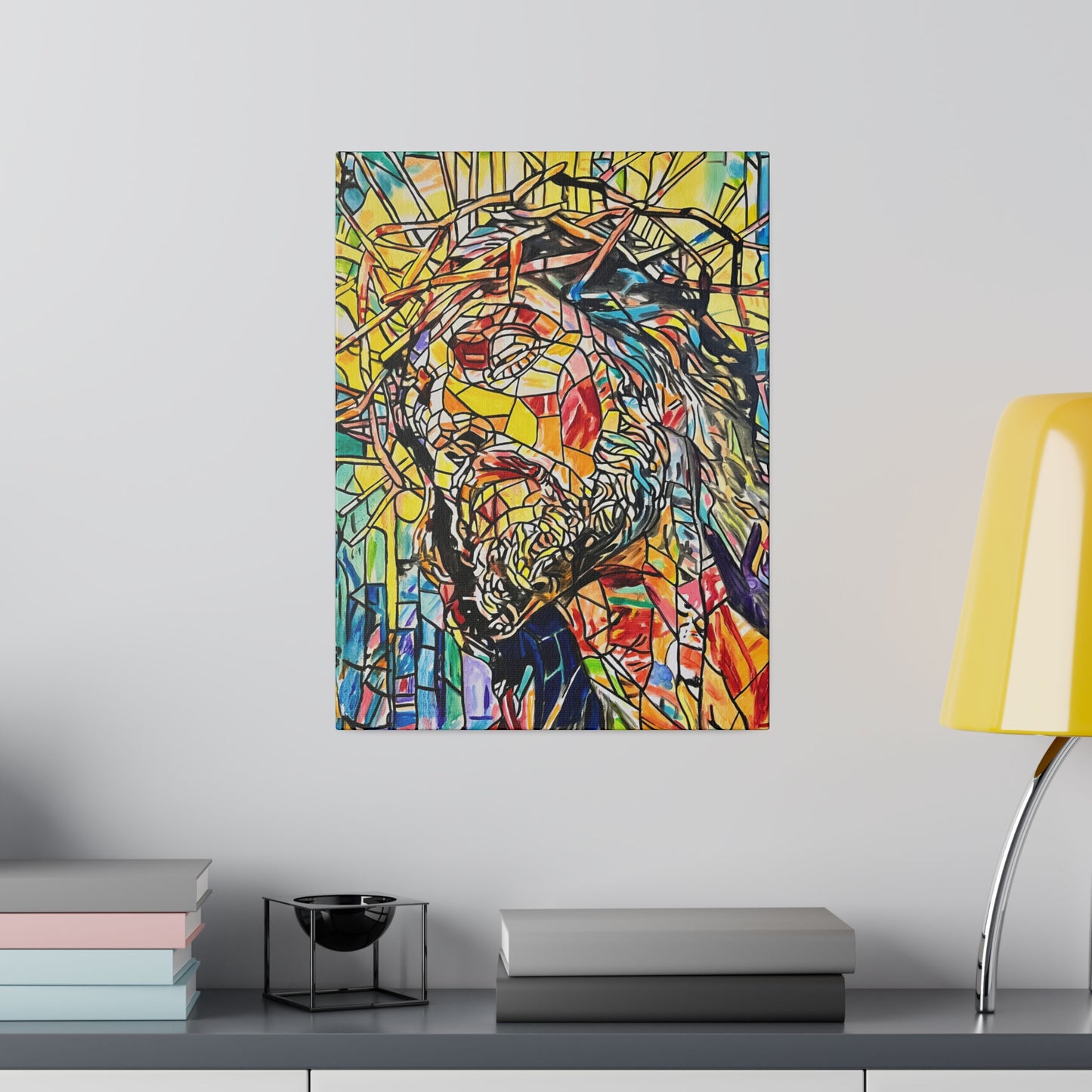 Jesus Christ Painting Canvas Print