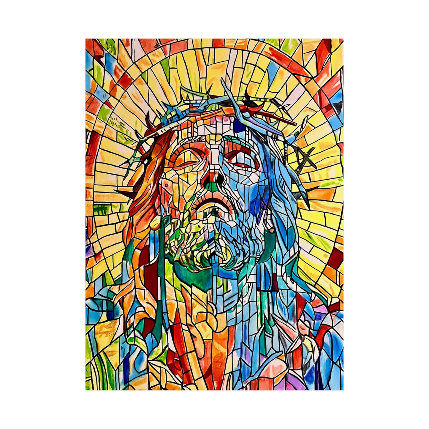 Jesus Christ Painting Poster