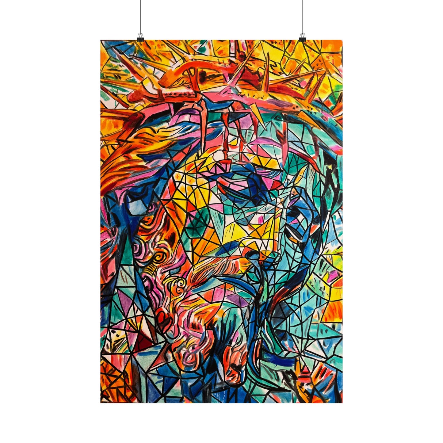 Jesus Painting Poster