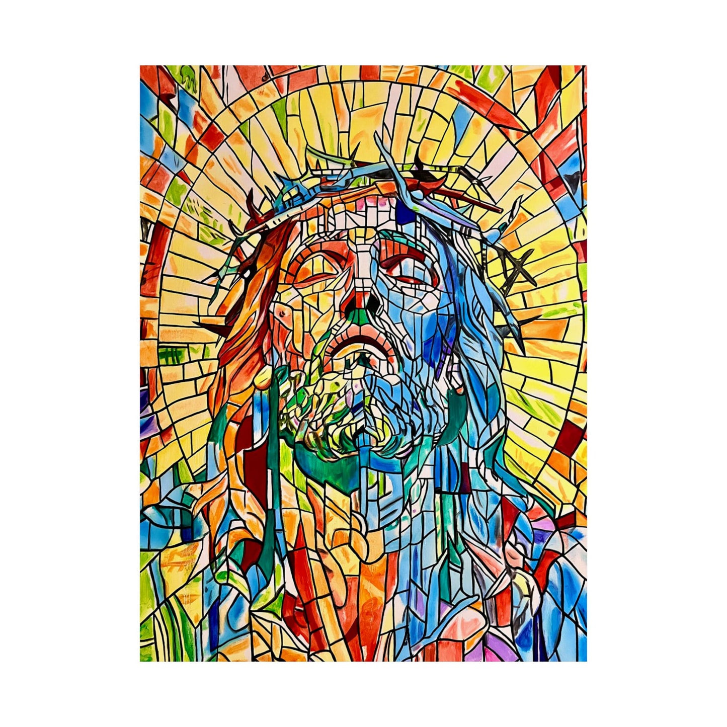 Jesus Christ Painting Poster