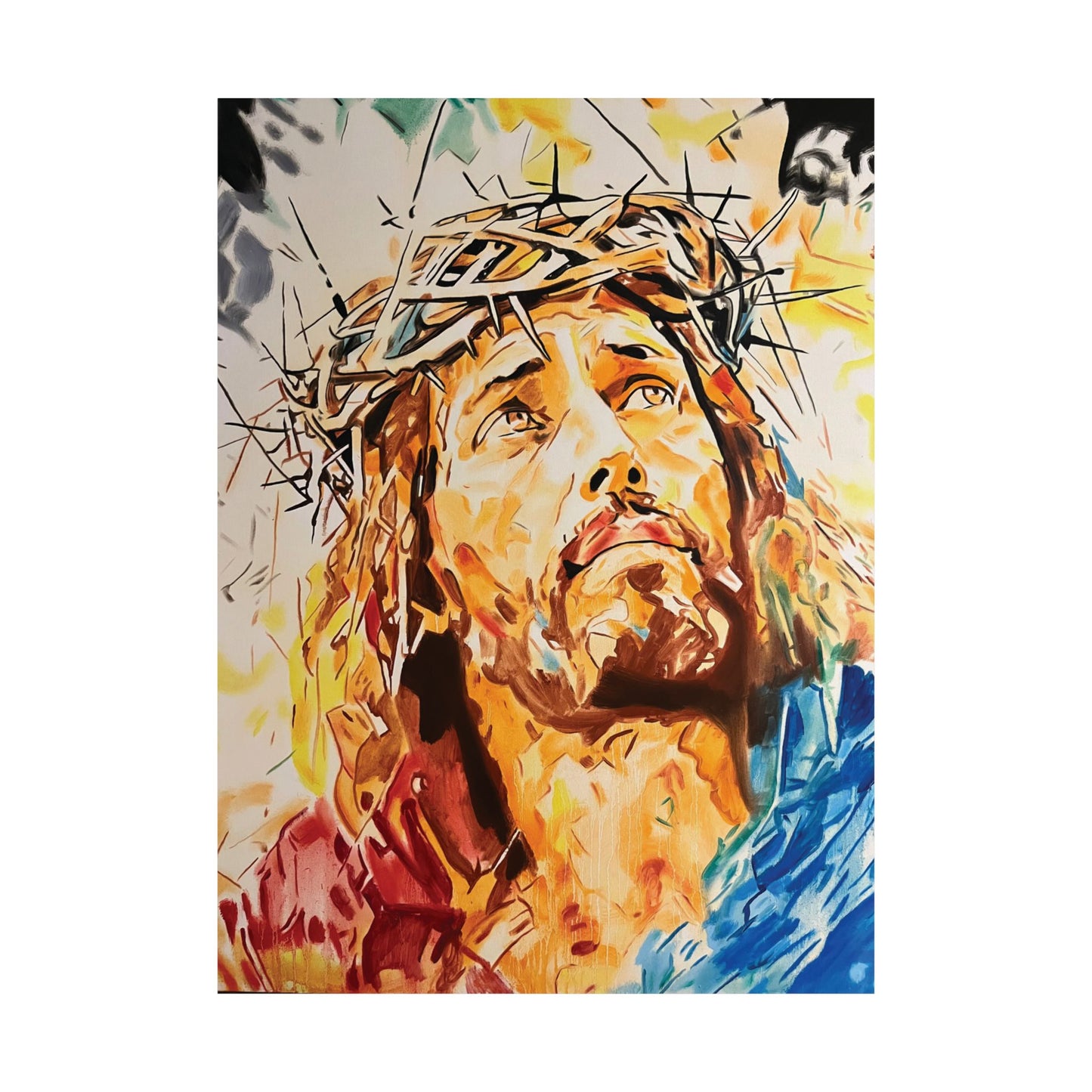 Jesus Painting Poster