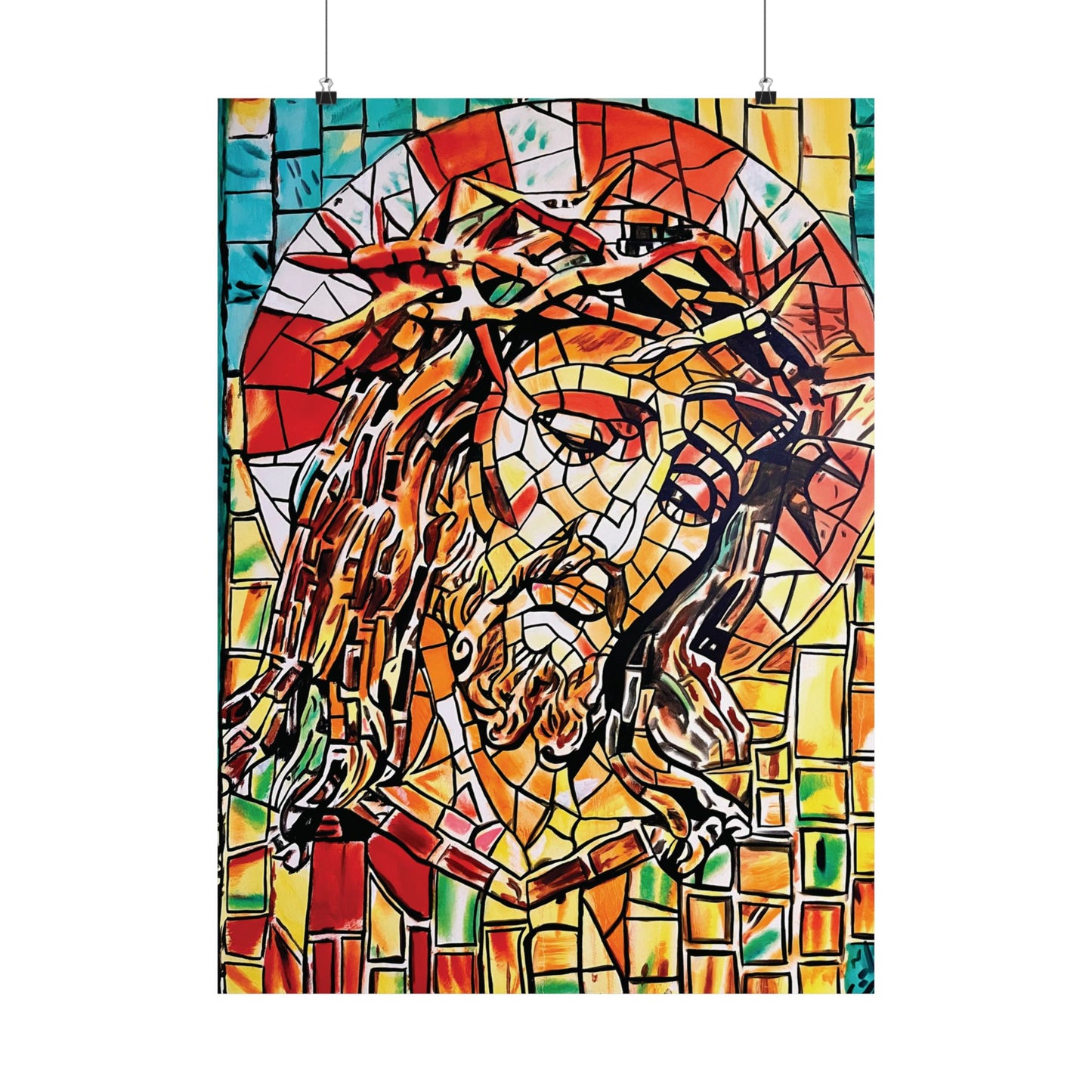 Jesus Painting Poster