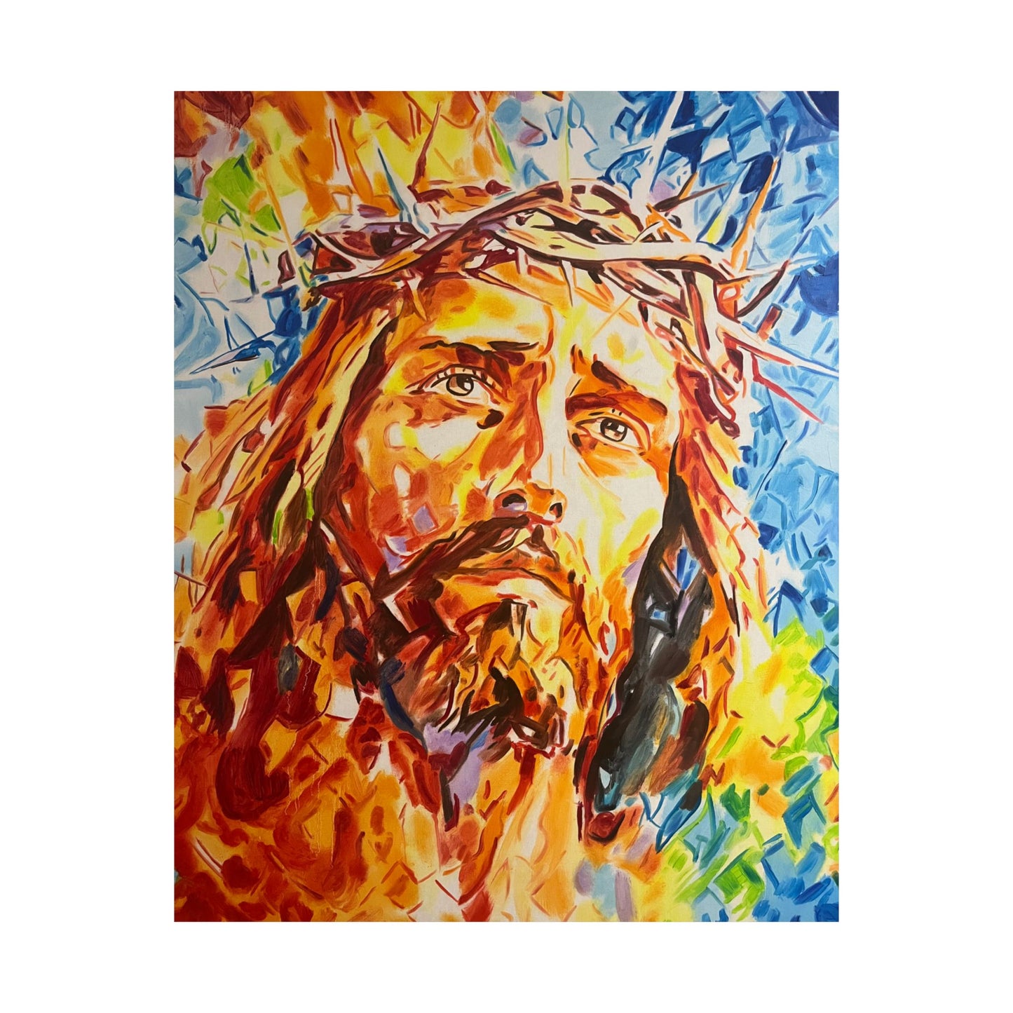 Jesus Christ Painting Poster