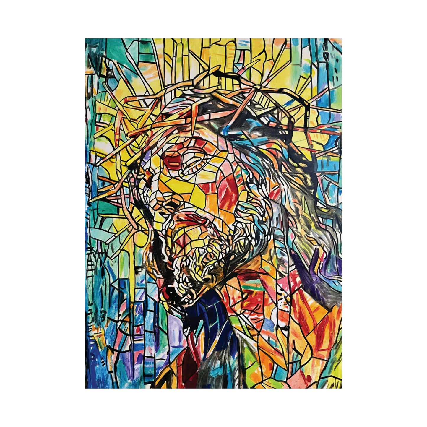 Jesus Painting Poster