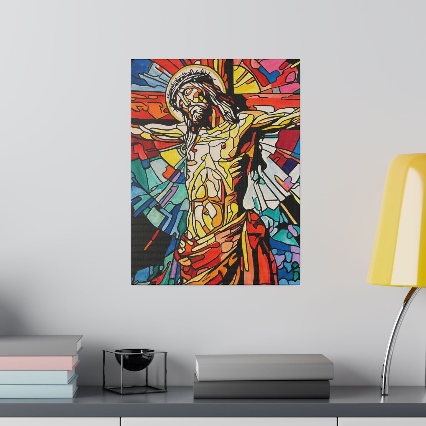 Jesus Christ Painting Canvas Print