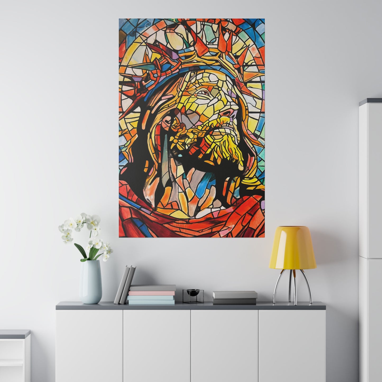 Jesus Christ Painting Canvas Print