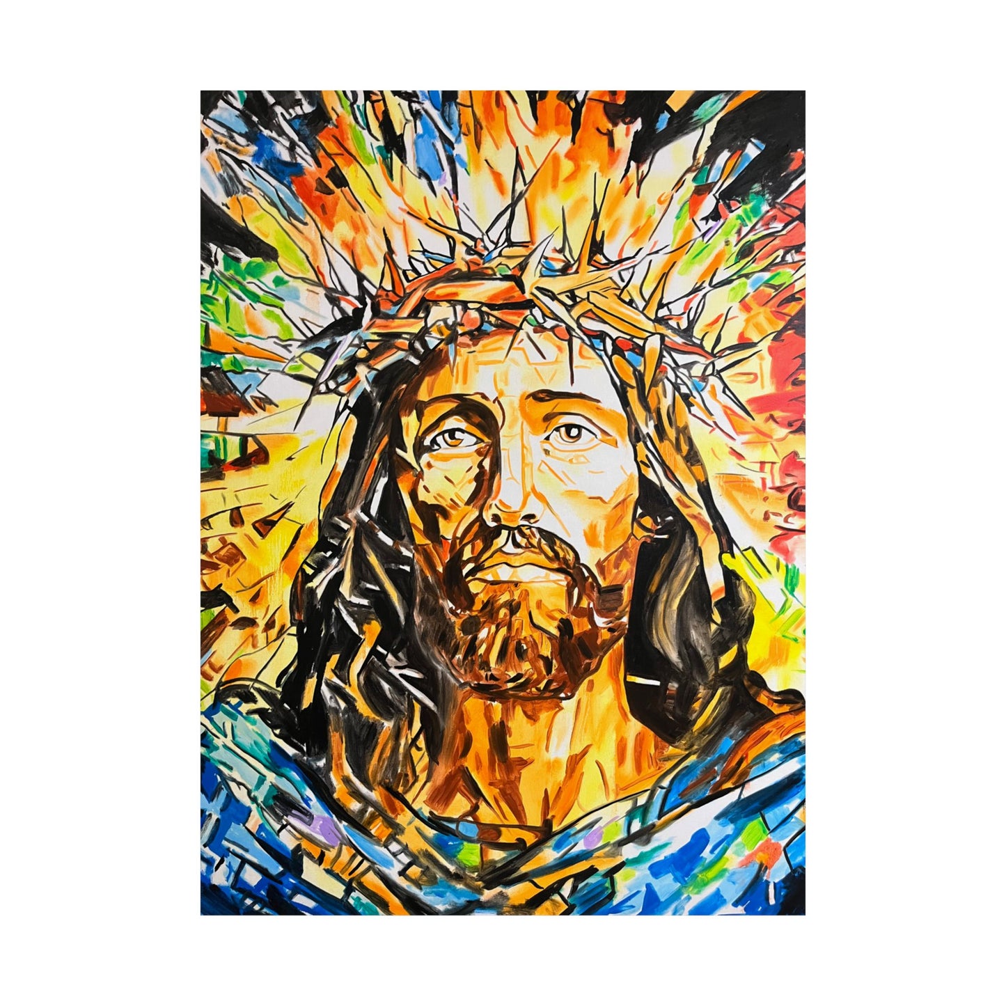 Jesus Christ Painting Poster