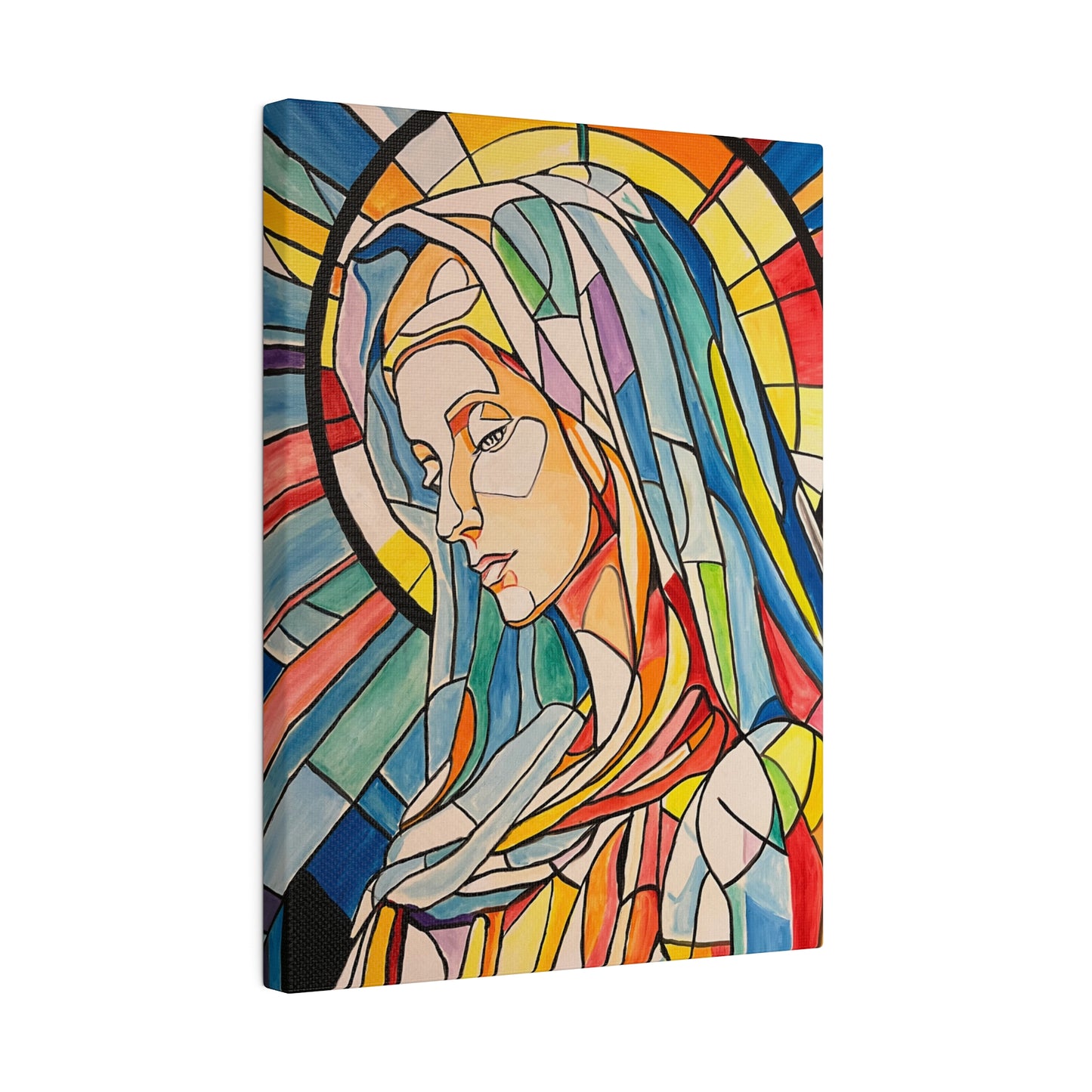 Mary Painting Canvas Print