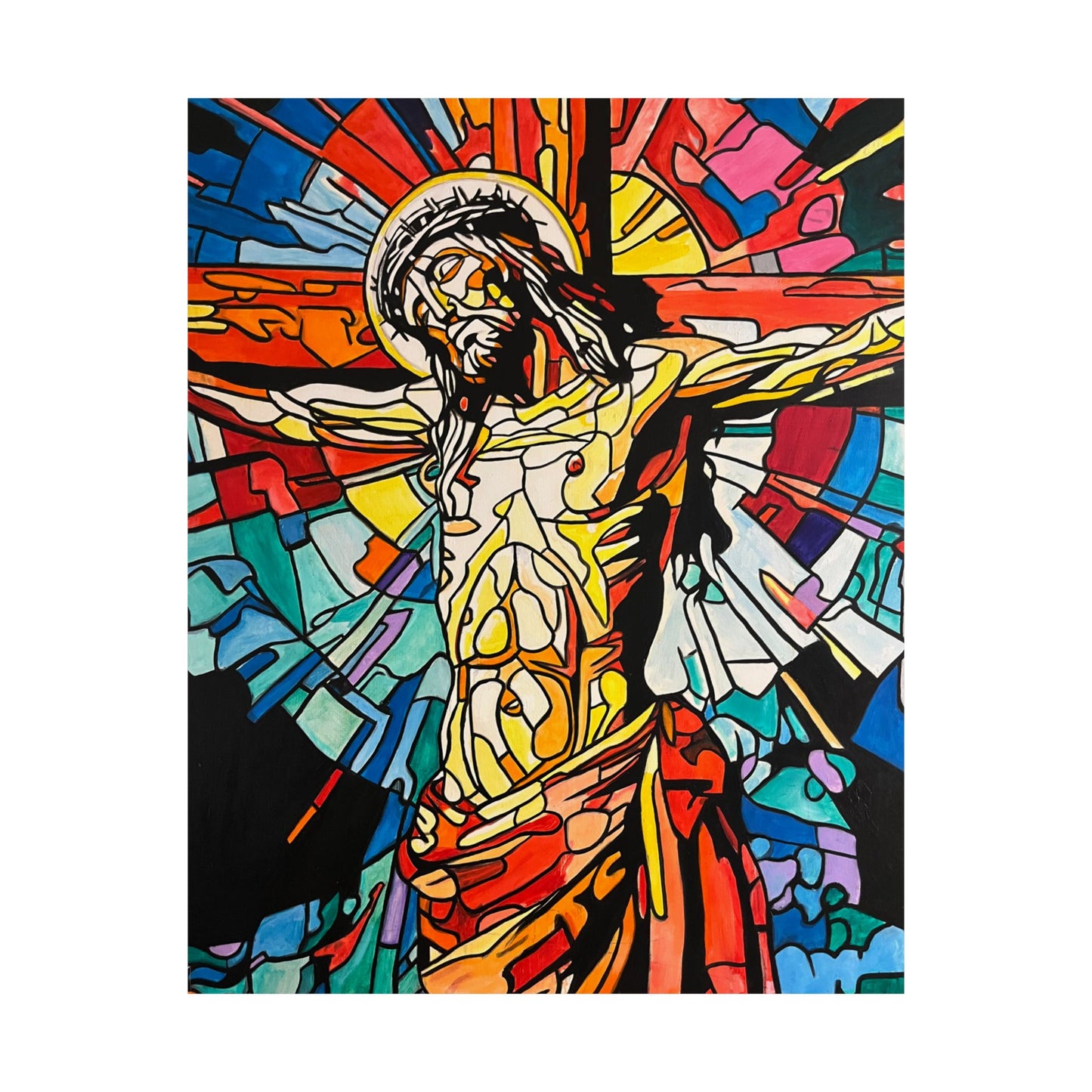 Jesus Christ Painting Poster