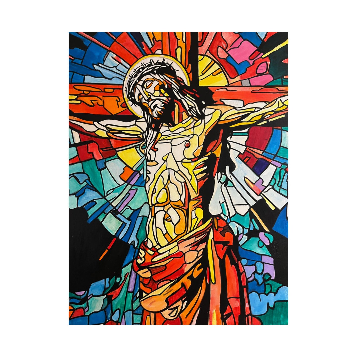 Jesus Christ Painting Poster