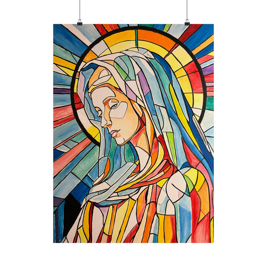 Mary Painting Poster