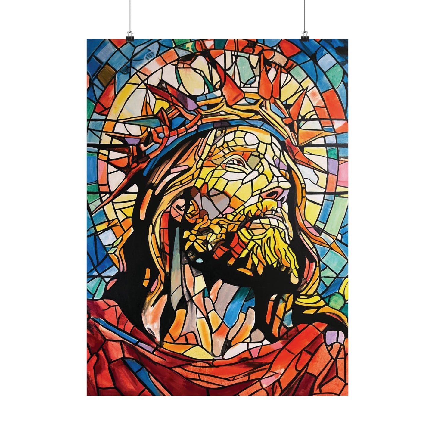 Jesus Painting Poster