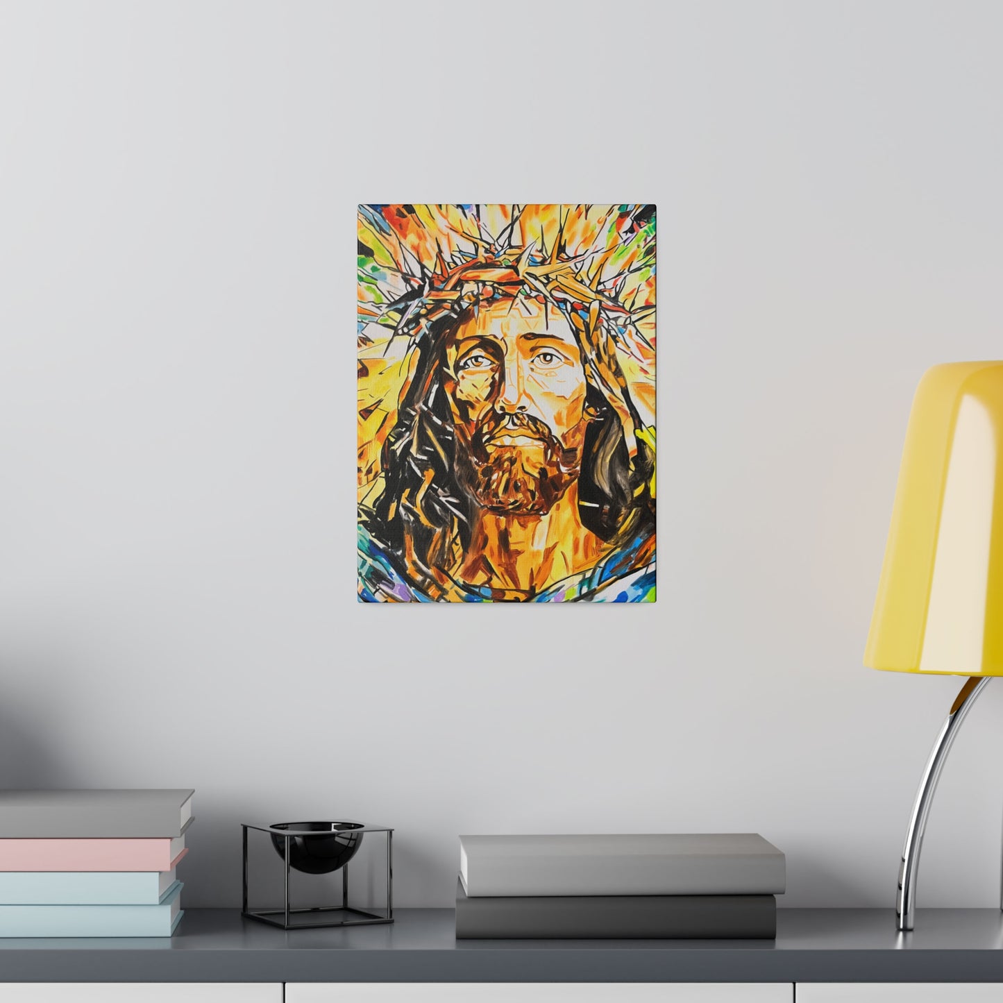 Jesus Christ Painting Canvas Print