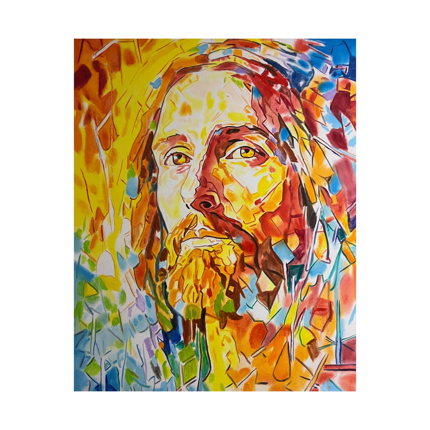 Jesus Christ Painting Poster