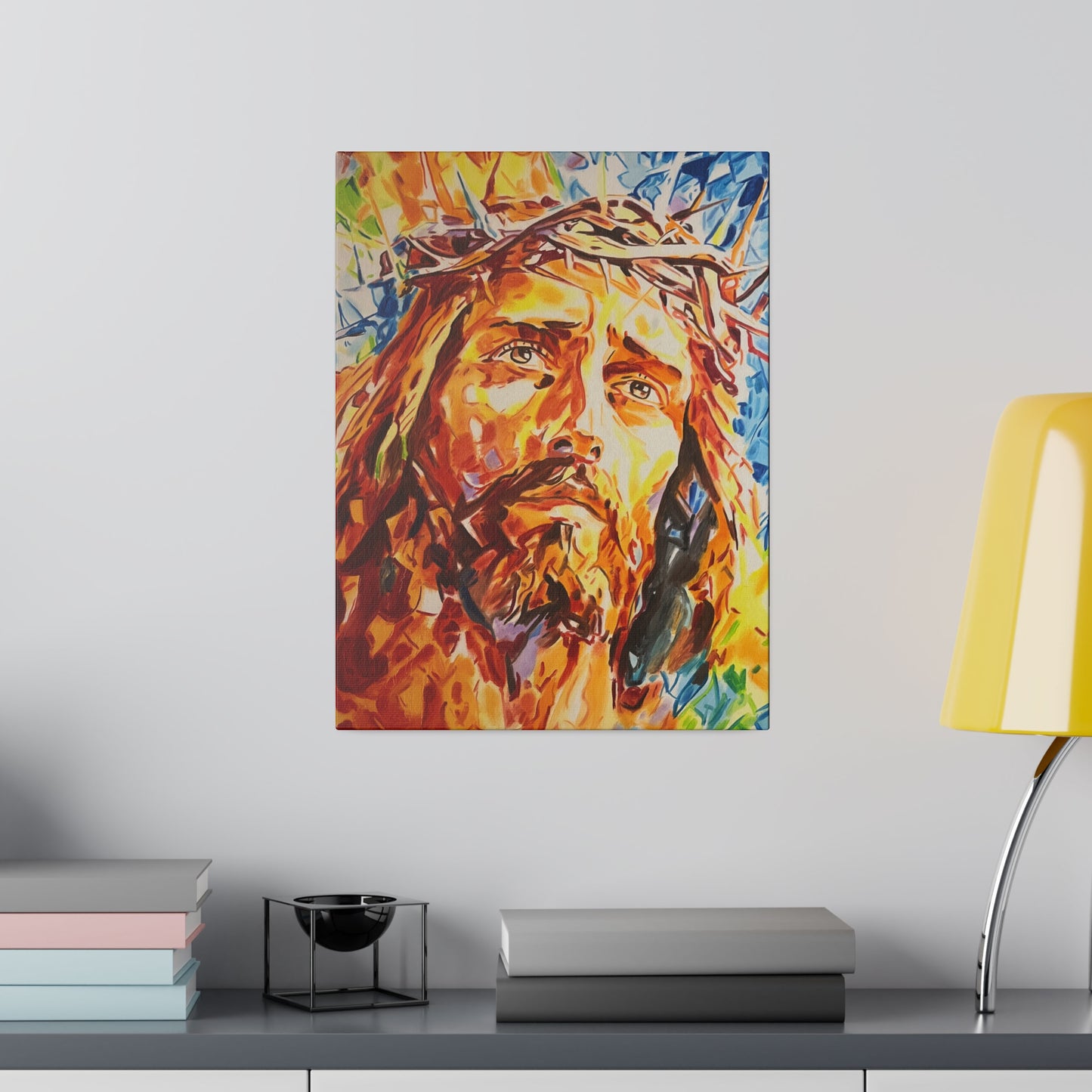 Jesus Christ Painting Canvas Print