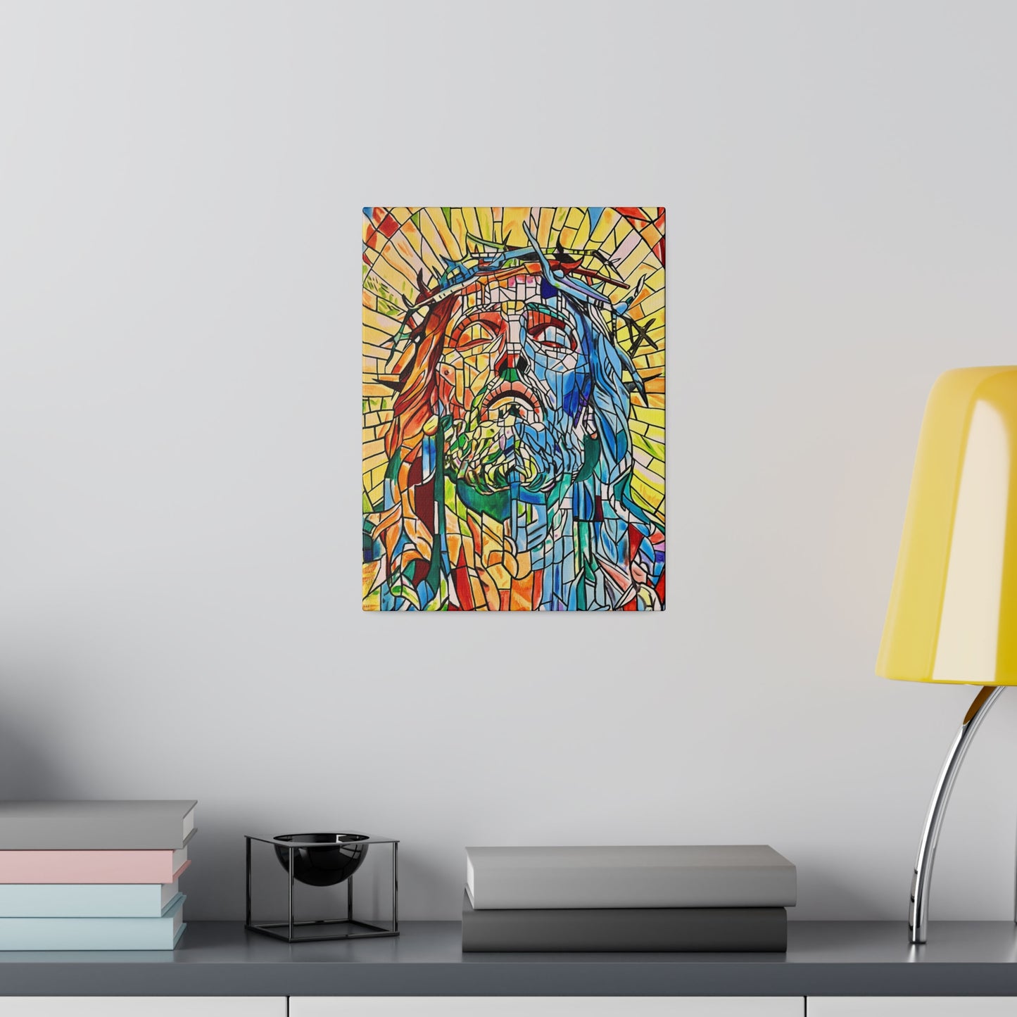 Jesus Christ Painting Canvas Print