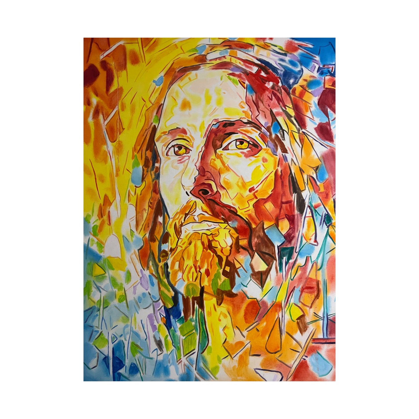 Jesus Christ Painting Poster