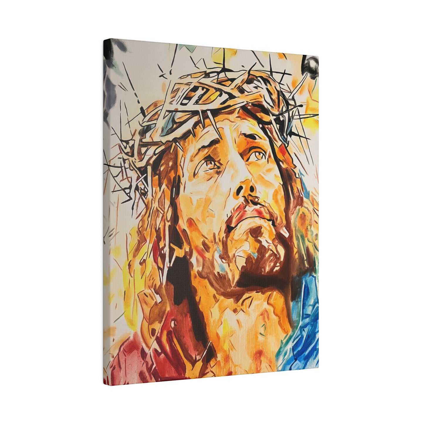 Jesus Christ Painting Canvas Print