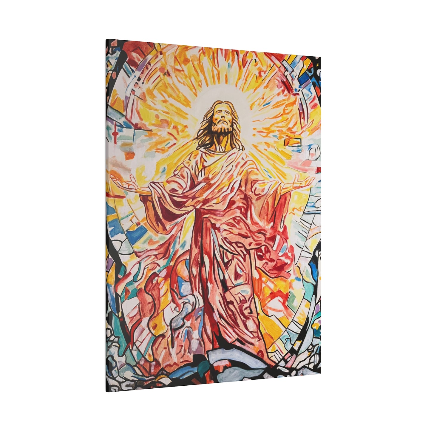 Jesus Christ Painting Canvas Print